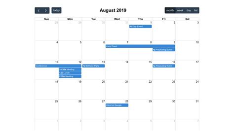 fullcalendar datesrender.